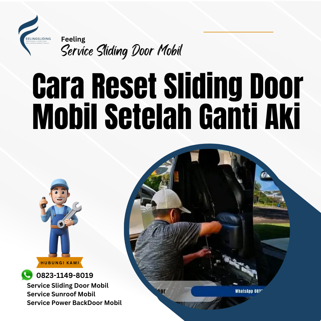 Cara Reset Sliding Door Mobil