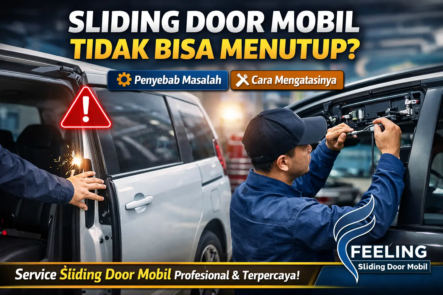 Sliding Door Mobil Tidak Bisa Menutup Ini Penyebab & Solusinya!