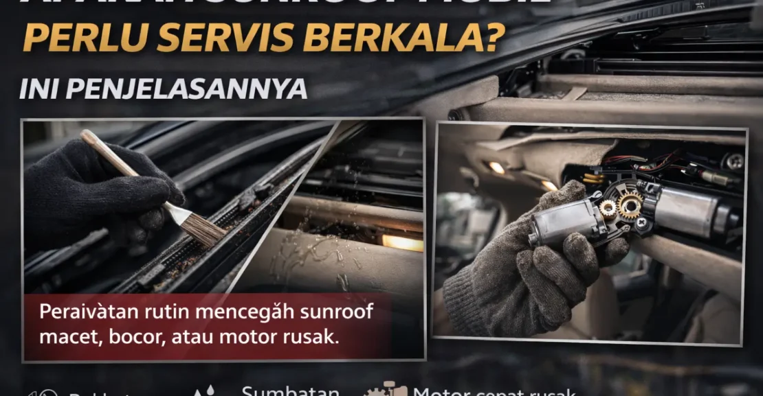 Apakah Sunroof Mobil Perlu Servis Berkala Ini Penjelasannya