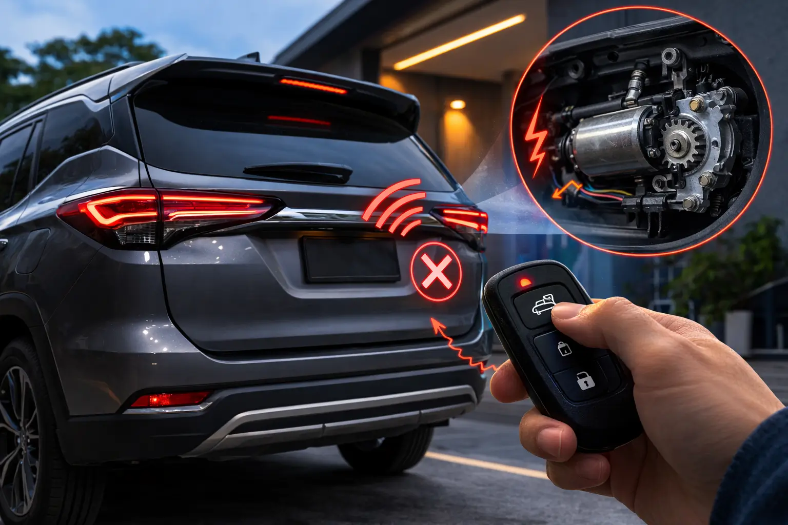 Power Backdoor Mobil Tidak Bisa Terbuka? Ini Penyebabnya