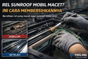 Rel Sunroof Mobil Macet Ini Cara Membersihkannya